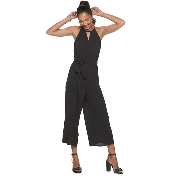 black jumpsuit xl
